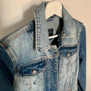 Abercrombie & Fitch Two Tone Jean Jacket XS